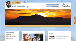 Desktop Screenshot of amoeneburg.de